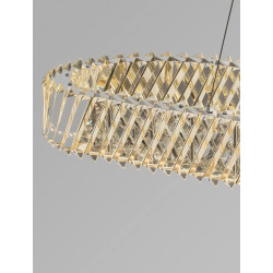 LUCES CANLIRA LE45157 lampa wisząca LED 82W podłużna forma