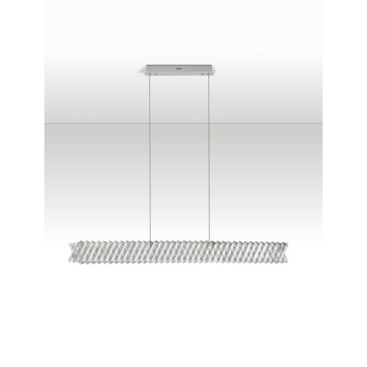 LUCES CANLIRA LE45158 LED pendant lamp 3000K metal/crystal
