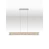 LUCES CANLIRA LE45158 lampa wisząca LED 3000K metal/kryształ