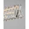 LUCES CANLIRA LE45158 lampa wisząca LED 3000K metal/kryształ