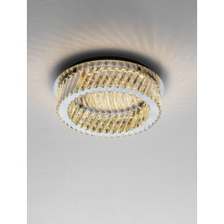 LUCES CANLIRA LE45159/60 LED ceiling lamp with crystals 43/53cm