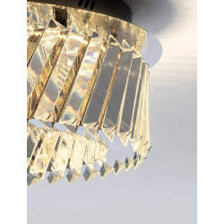 LUCES CANLIRA LE45159/60 LED ceiling lamp with crystals 43/53cm