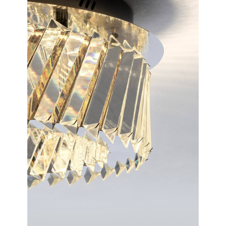 LUCES CANLIRA LE45159/60 plafon LED z kryształami 43/53cm