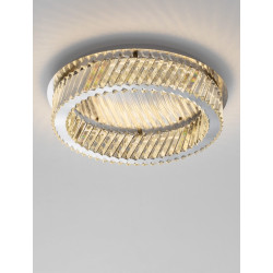 LUCES CANLIRA LE45159/60 plafon LED z kryształami 43/53cm