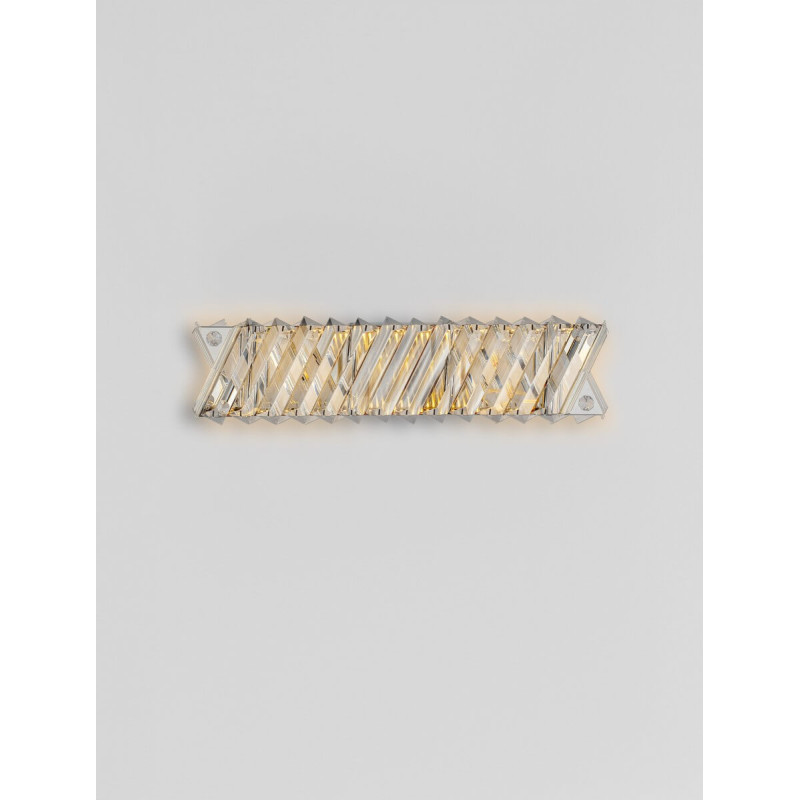 LUCES CANLIRA LE45161 grey LED wall lamp 3000K with crystal