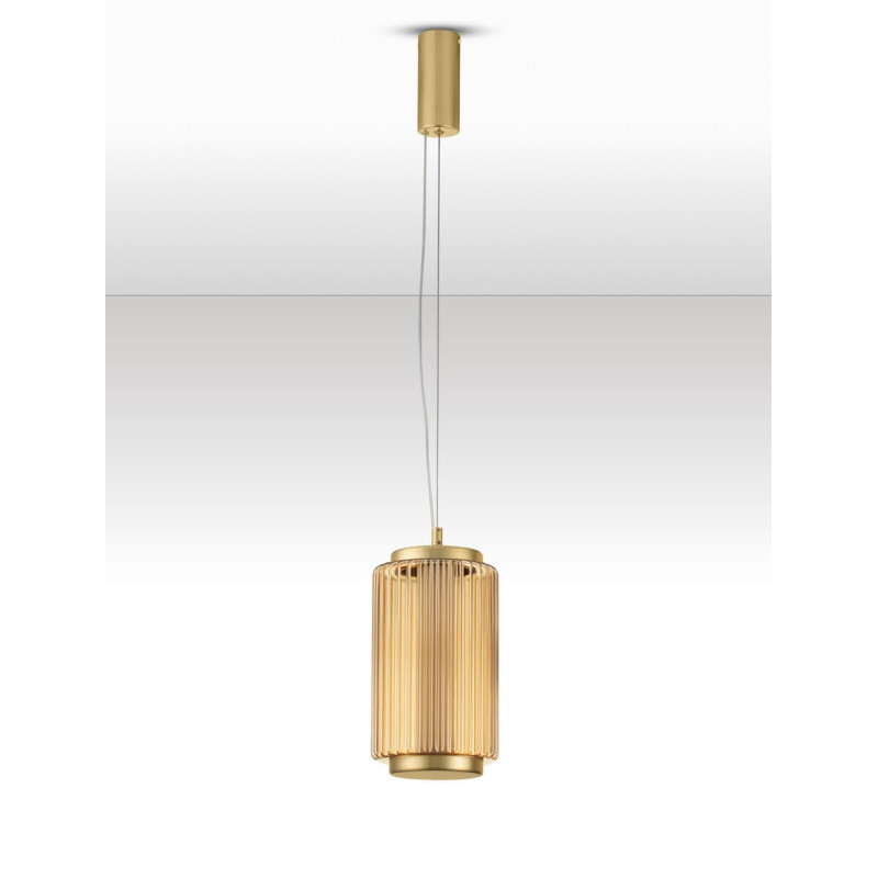 LUCES TABRUNO LE45170 gold LED pendant lamp 10W 3000K