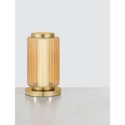 LUCES TABRUNO LE45171 złota lampa stołowa LED 10W 3000K