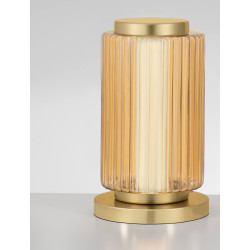 LUCES TABRUNO LE45171 złota lampa stołowa LED 10W 3000K