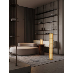 LUCES TABRUNO LE45171 złota lampa stołowa LED 10W 3000K