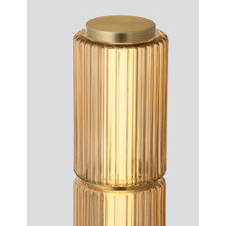 LUCES TABRUNO LE45172 złota lampa podłogowa LED 33W 3000K