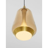 LUCES RORIZNO LE45109/12 lampa wisząca LED 8W czarna, złota