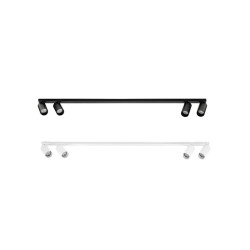 LUCES FALORIA LE45651/2 ceiling strip 4xGU10 white, black