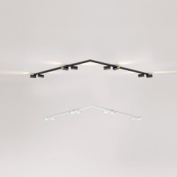 LUCES CALDEMO LE45655/6 ceiling strip GU10 white, black