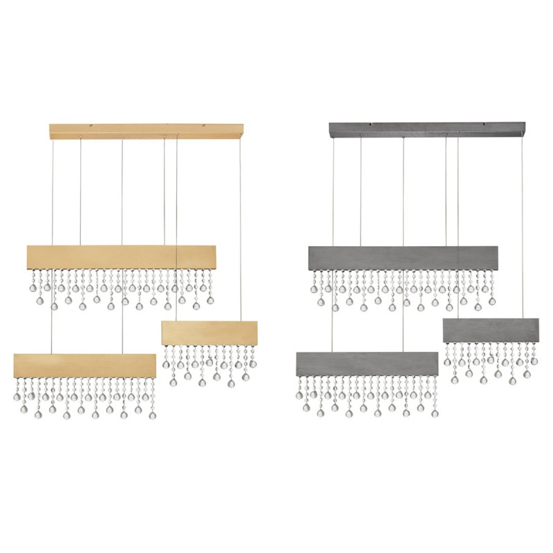 LUCES OLEVIRA LE45146/9 LED pendant lamp black, gold