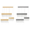 LUCES OLEVIRA LE45146/9 LED pendant lamp black, gold