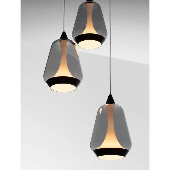 LUCES RORIZNO LE45110/13 lampa wisząca LED 3000K 3 klosze