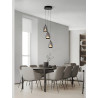LUCES RORIZNO LE45110/13 lampa wisząca LED 3000K 3 klosze