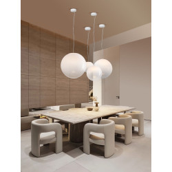 LUCES LIVANDO LE45179/80/1/2 hanging lamp ball, 4 sizes