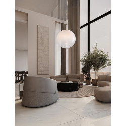 LUCES LIVANDO LE45179/80/1/2 lampa wisząca kula, 4 rozmiary
