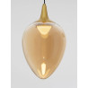 LUCES VAZENDO LE45115/8 lampa wisząca LED 3000K czarna złota