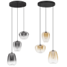 LUCES JAREVIA LE45122/6 hanging lamp with 3 LED lampshades 3000K