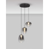 LUCES JAREVIA LE45122/6 hanging lamp with 3 LED lampshades 3000K