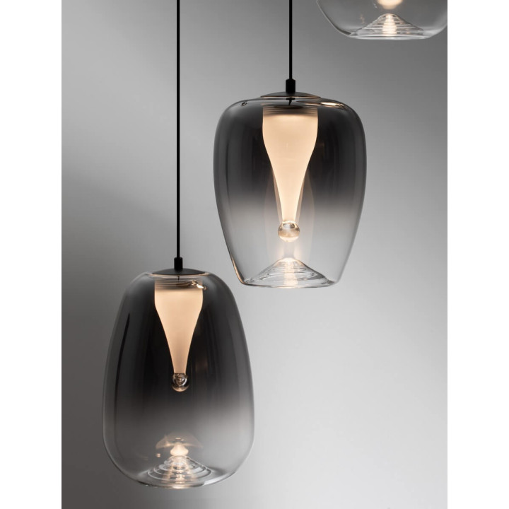 LUCES JAREVIA LE45122/6 hanging lamp with 3 LED lampshades 3000K