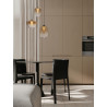 LUCES JAREVIA LE45122/6 hanging lamp with 3 LED lampshades 3000K
