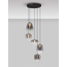 LUCES JAREVIA LE45123/7 lampa wisząca LED 3000K 18W 5 kloszy