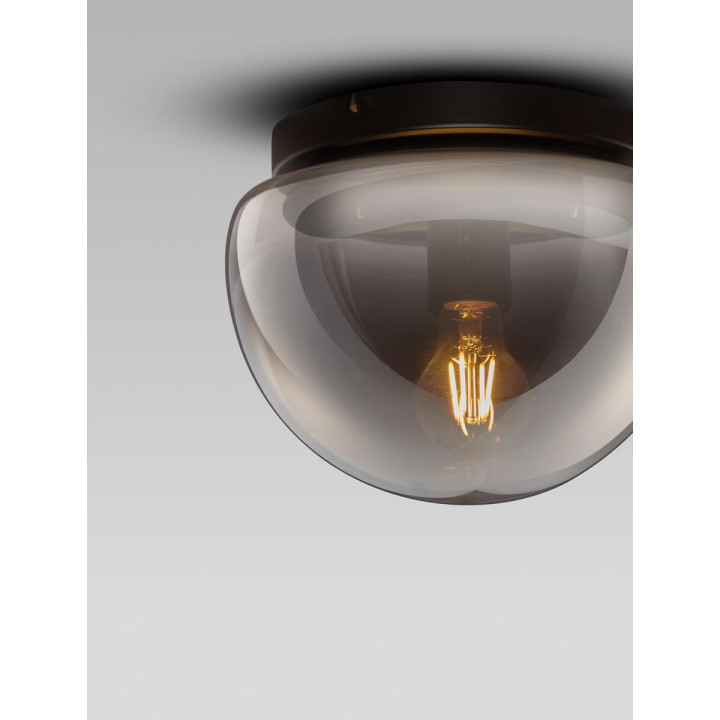 LUCES NUNLENA LE45188/9 lampa sufitowa czarna E27 25/32cm