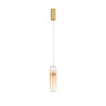 LUCES REBALVO LE45198 złota lampa wisząca LED smukły design