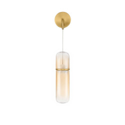 LUCES REBALVO LE45203 gold LED wall lamp 3000K hanging