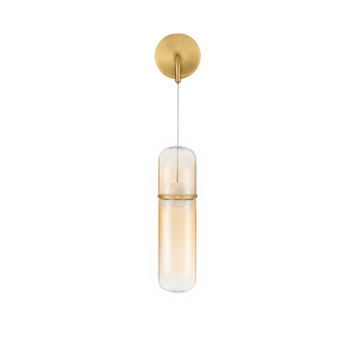 LUCES REBALVO LE45203 gold LED wall lamp 3000K hanging