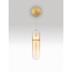 LUCES REBALVO LE45203 gold LED wall lamp 3000K hanging