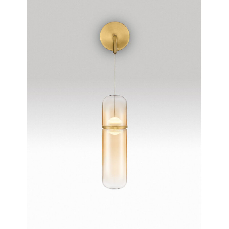 LUCES REBALVO LE45203 gold LED wall lamp 3000K hanging