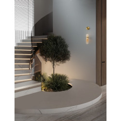 LUCES REBALVO LE45203 gold LED wall lamp 3000K hanging
