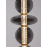 LUCES BRIVANO LE45144 LED floor lamp 3000K gold/gray