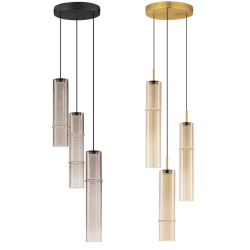 LUCES SARTANO LE45163/7 lampa wisząca 3 tubki LED 3000K