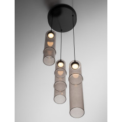 LUCES SARTANO LE45163/7 hanging lamp 3 LED tubes 3000K
