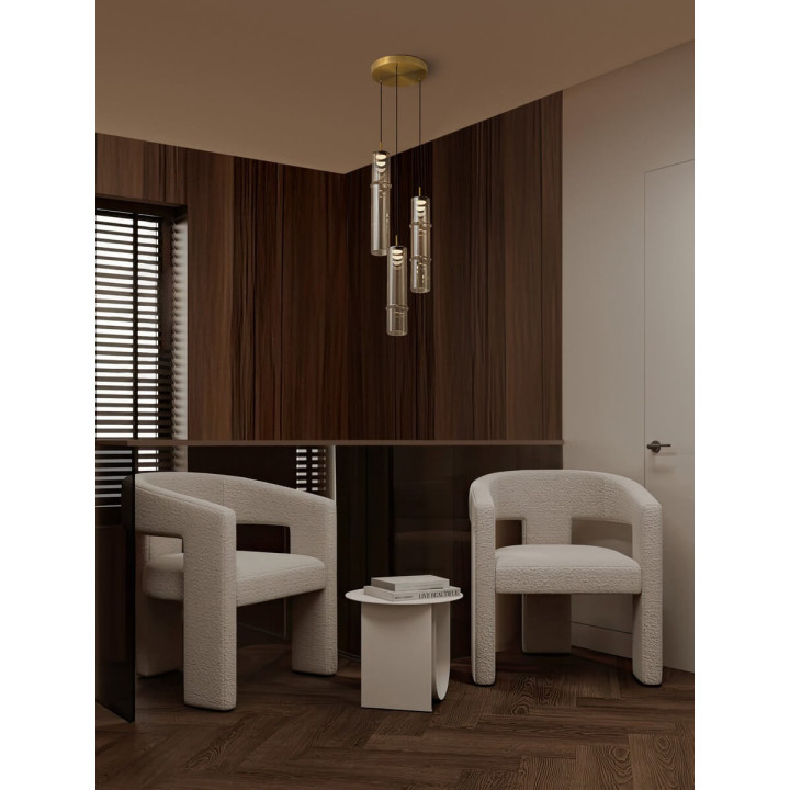 LUCES SARTANO LE45163/7 hanging lamp 3 LED tubes 3000K