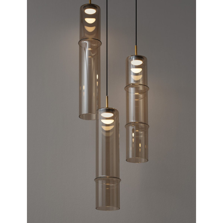 LUCES SARTANO LE45163/7 lampa wisząca 3 tubki LED 3000K