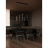 LUCES SARTANO LE45165/9 LED pendant lamp 3000K 18W 5 lampshades