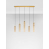 LUCES SARTANO LE45165/9 lampa wisząca LED 3000K 18W 5 kloszy