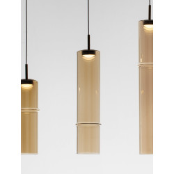 LUCES SARTANO LE45165/9 LED pendant lamp 3000K 18W 5 lampshades