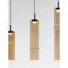 LUCES SARTANO LE45165/9 LED pendant lamp 3000K 18W 5 lampshades