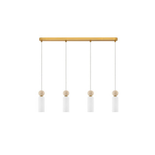 LUCES CORVIZO LE45275 pendant lamp G9 4 shades gold