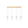 LUCES CORVIZO LE45275 pendant lamp G9 4 shades gold