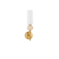 LUCES CORVIZO LE45278 wall lamp G9 bulb travertine gold