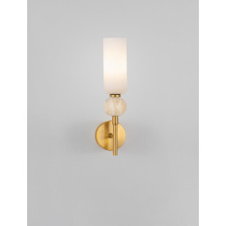 LUCES CORVIZO LE45278 wall lamp G9 bulb travertine gold