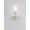 LUCES CORVIZO LE45278 wall lamp G9 bulb travertine gold